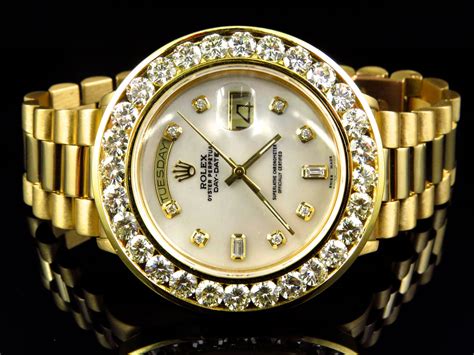 rolex diamond watches for men.